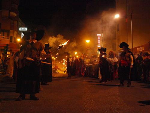 Desfile de antorchas